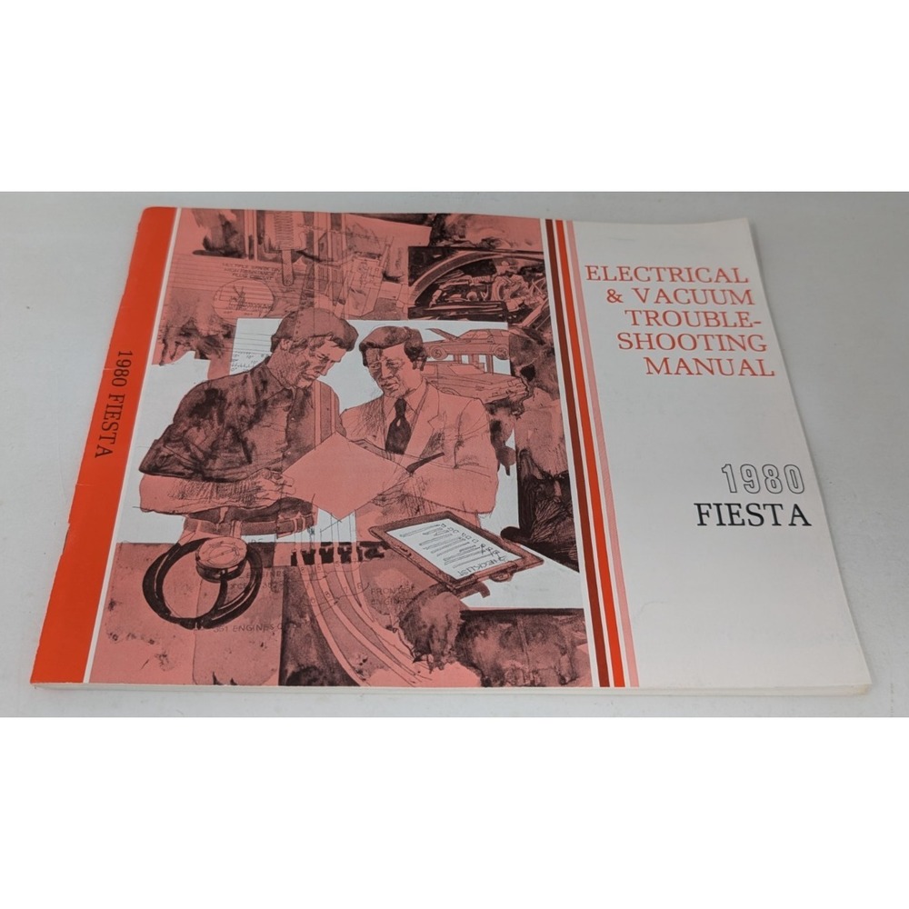 1980 Ford Fiesta Electrical & Vacuum Troubleshooting Manual EVTM‎